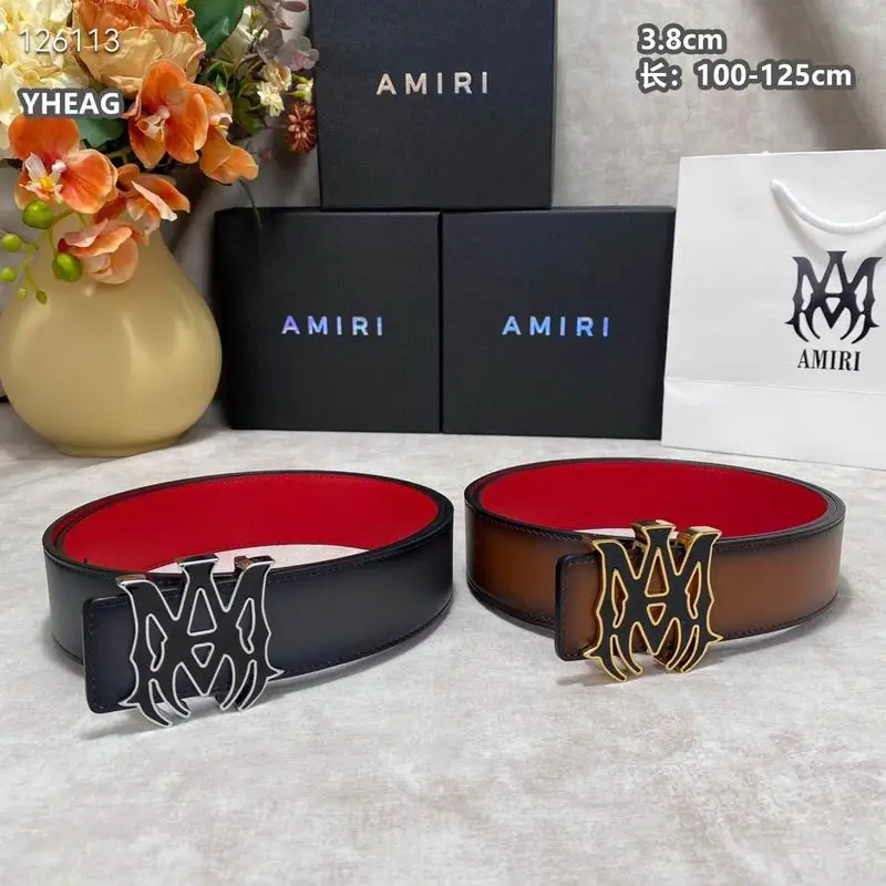 Amiri belt 38mmX100-125cm 8L07
